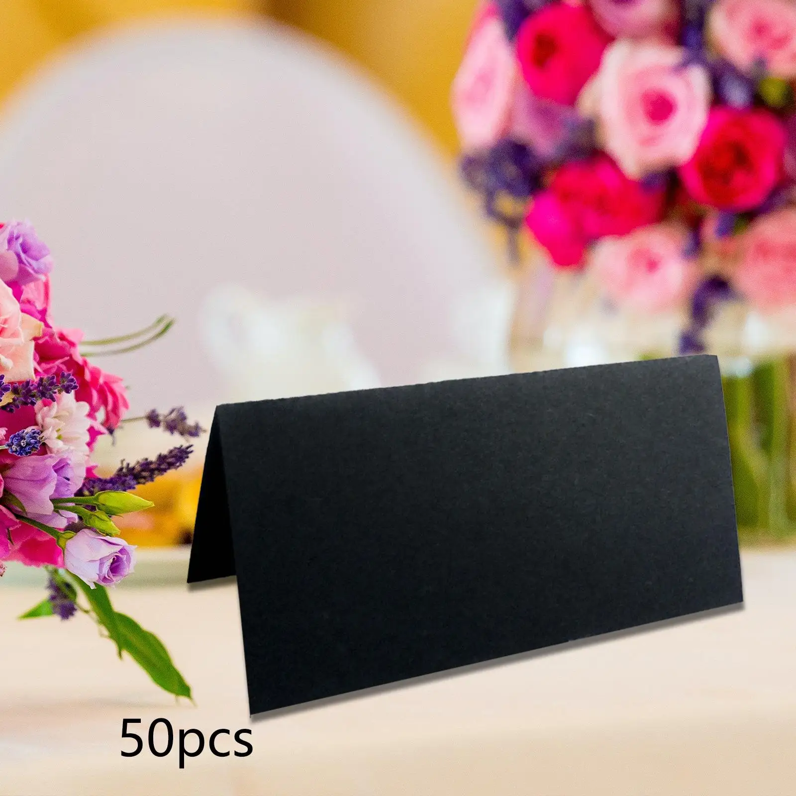 50x Wedding Place Cards Elegant Table Number Buffet Table Cards Tags for