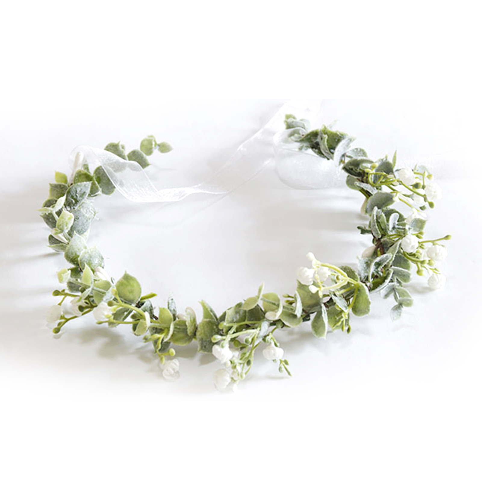 Handgemachte Gänseblümchen Kopfbedeckung Blumen Stirnband Haar Kopfschmuck Blumenkrone für Frauen Mädchen Fee Elf Foto Requisiten Hochzeit Zubehör haarkränze blumen – Detail 7