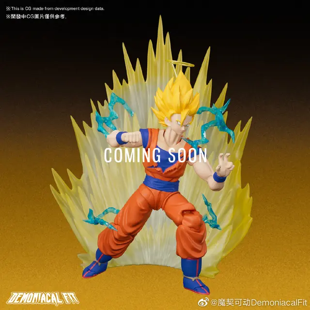 DX Figures - Modelagem 3D do Goku SSJ2 pela Demoniacal