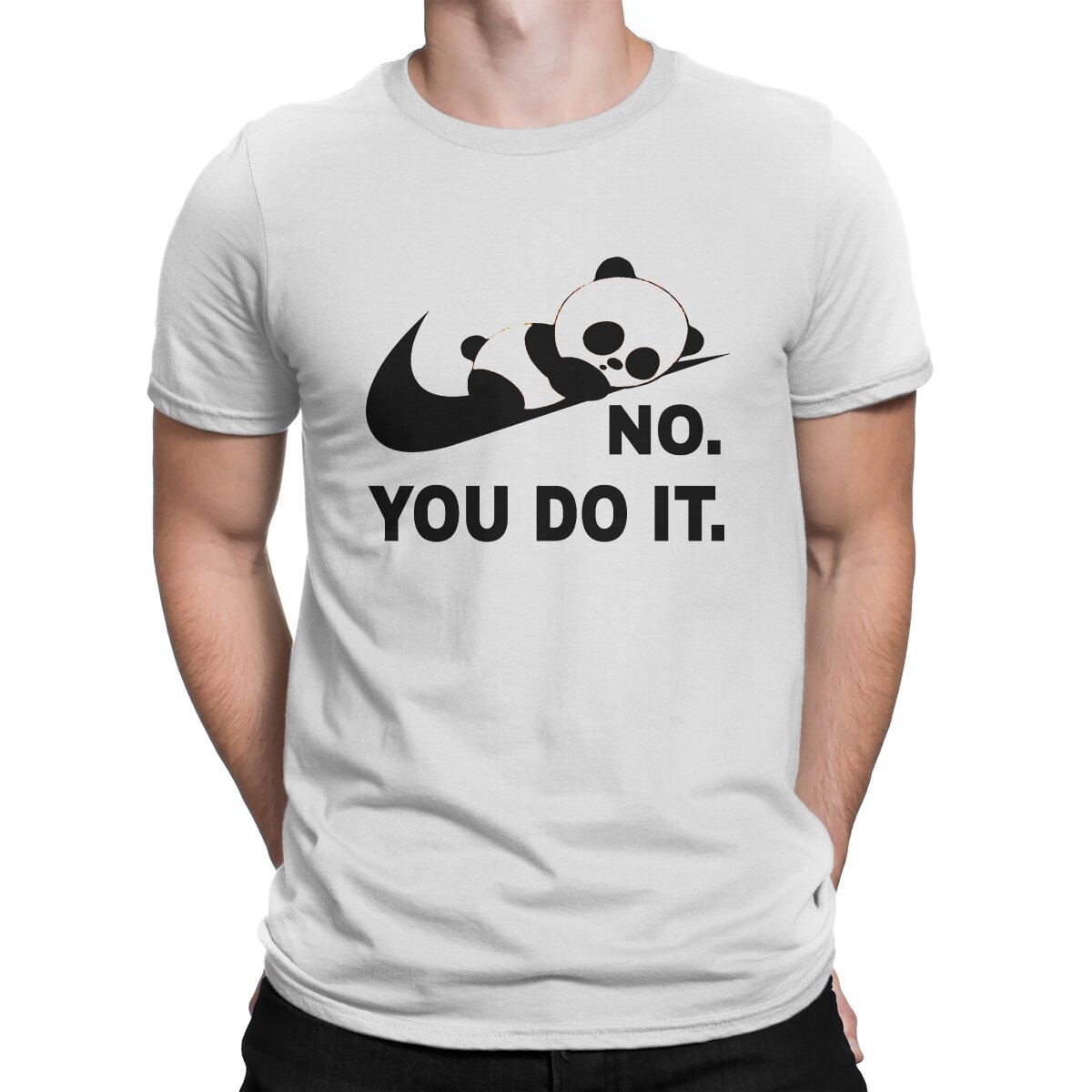 Title 1, No You Do It Einzigartiges T-Shirt Panda Casual...