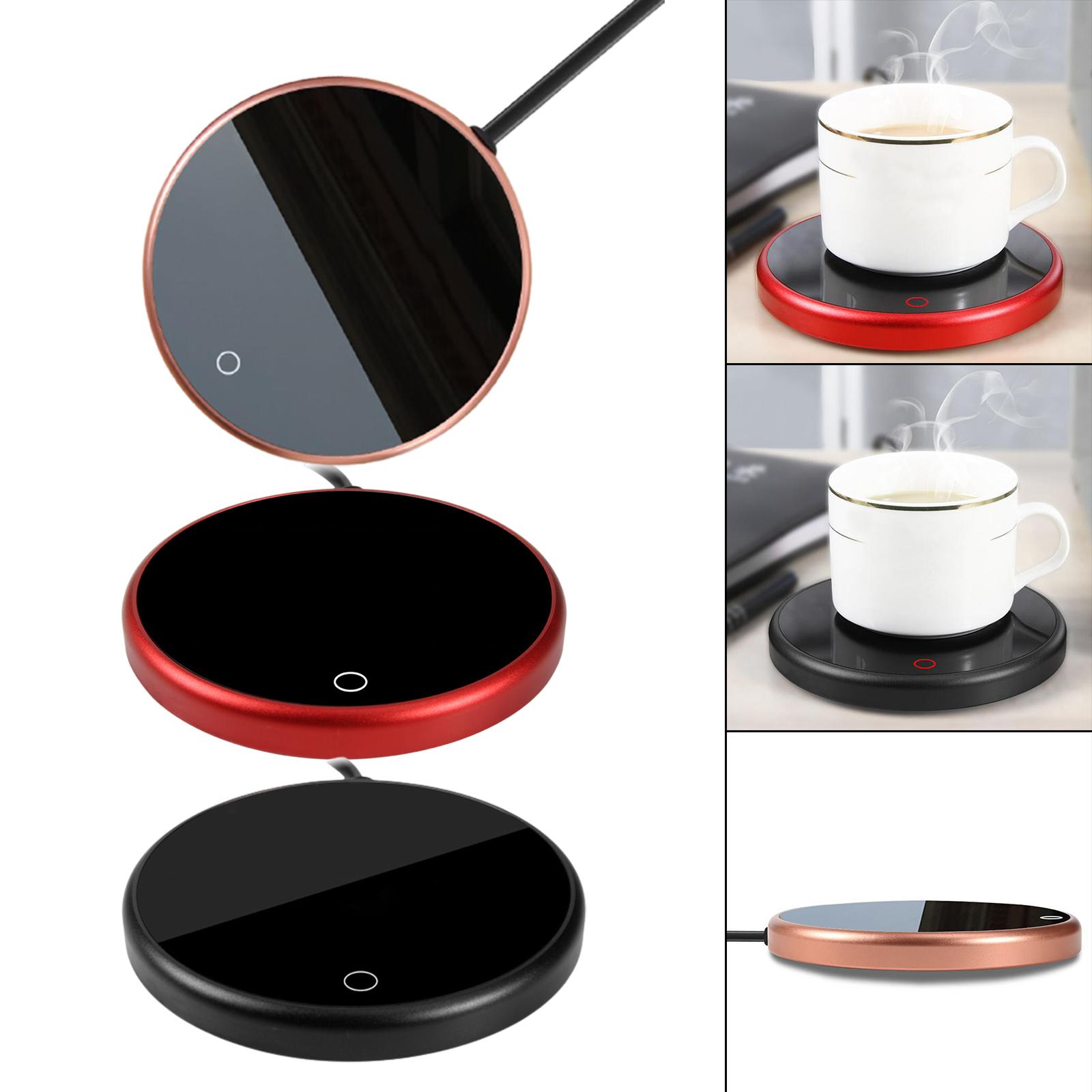 Smart Coffee Mug Warmer Heater Coaster Plate Portable Cushion Cup Warmer for Office