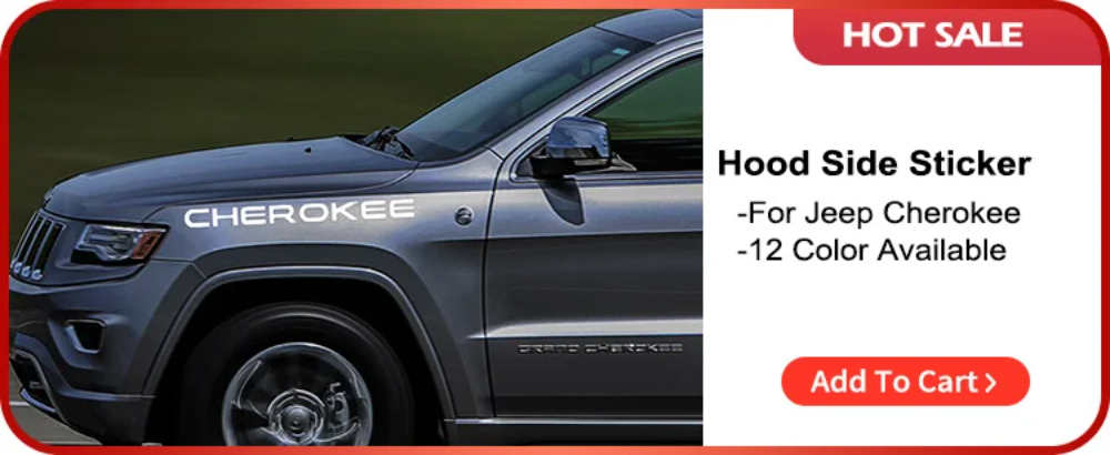 Auto Seite Aufkleber Grafiken Berge Stern Vinyl Film Dekor Aufkleber Für Jeep Compass 2007-2023 Discovery Auto Tuning Zubehör – Detail 1