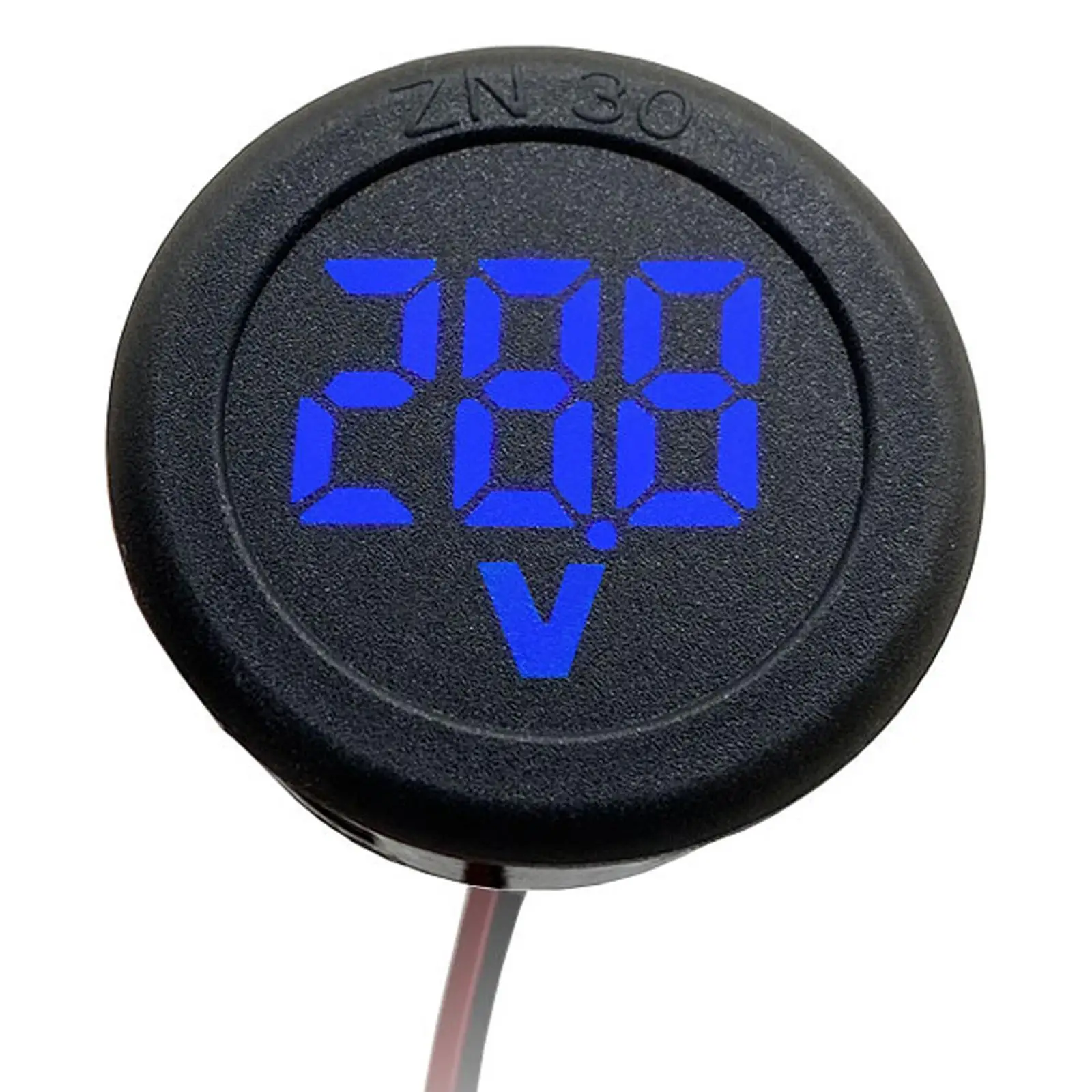 Two Wire Car Voltmeter DC 4-100V Battery Monitor   Truck Car