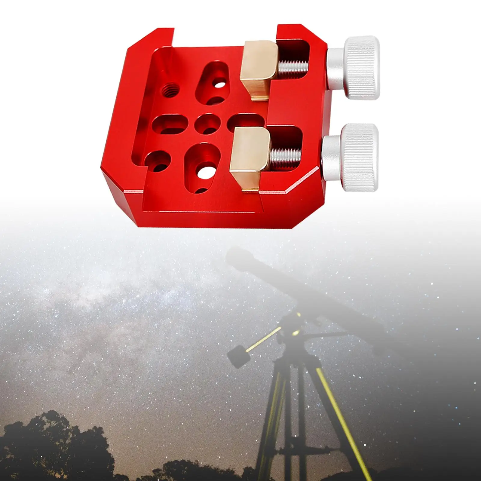Telescope Dovetail Clamp Saddle Mount Platform Portable Easy Installation