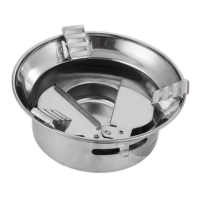 Outdoor Alcohol  Stainless Steel Accessories Convenient to Store and Carry Easily Adjust Fire Power Cookware Lightweight