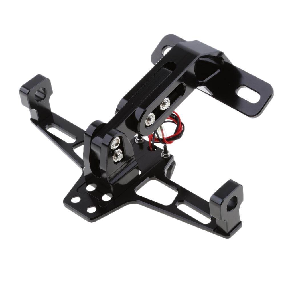 Universal CNC Motorcycle Rear  Plate Frame Adjustable Bracket