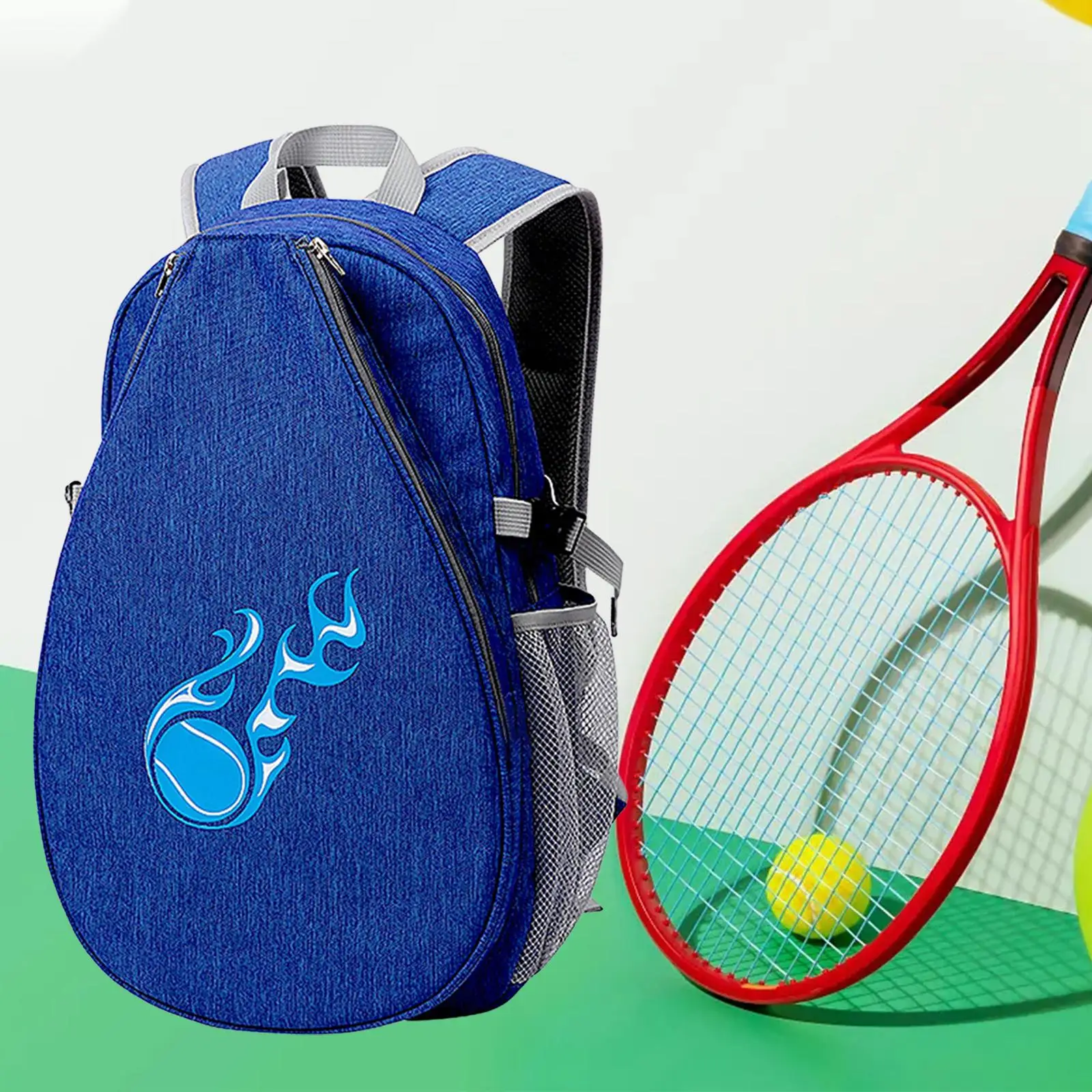 Tennis Bag Rucksack Racquet Covers Racket Holder Tennis Backpack for Badminton Racquet, Pickleball Paddles, Squash Racquet