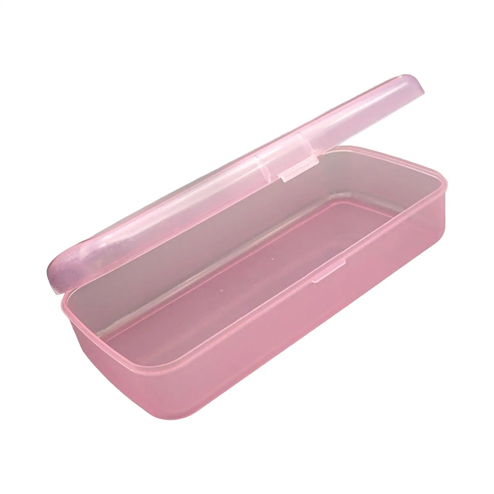 Nail Art Tool Storage Box Organizing Clear Personal Empty Container Manicure Tool Box Organizer for Beads Polishing Strip