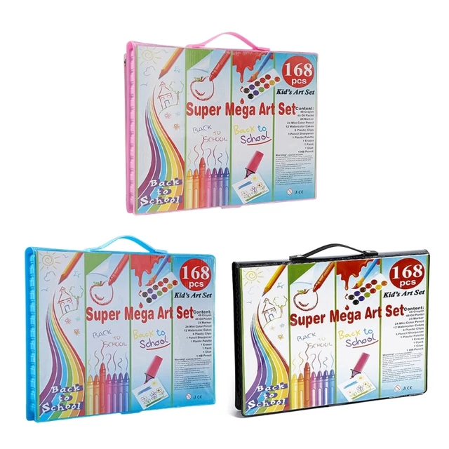 Coloring Art Supplies for Adult Teen Beginner, 168Pcs Art Kits Drawing  Supplies 96BA - AliExpress