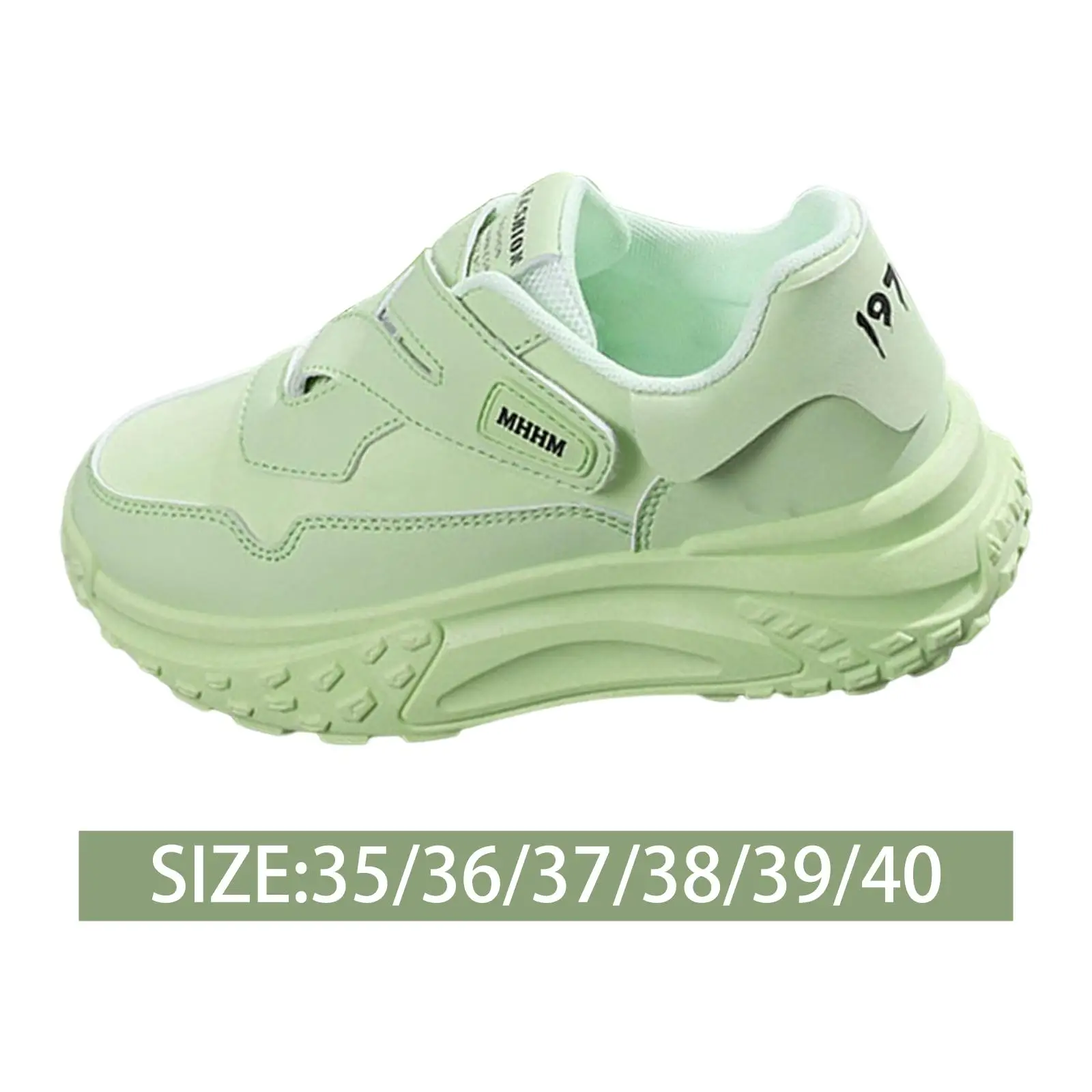 Women`s Shoes Fashion Non Slip Thick Sole Womens Trainers Shoes Gym Sport Sneakers for Jogging Street Commuting Trekking