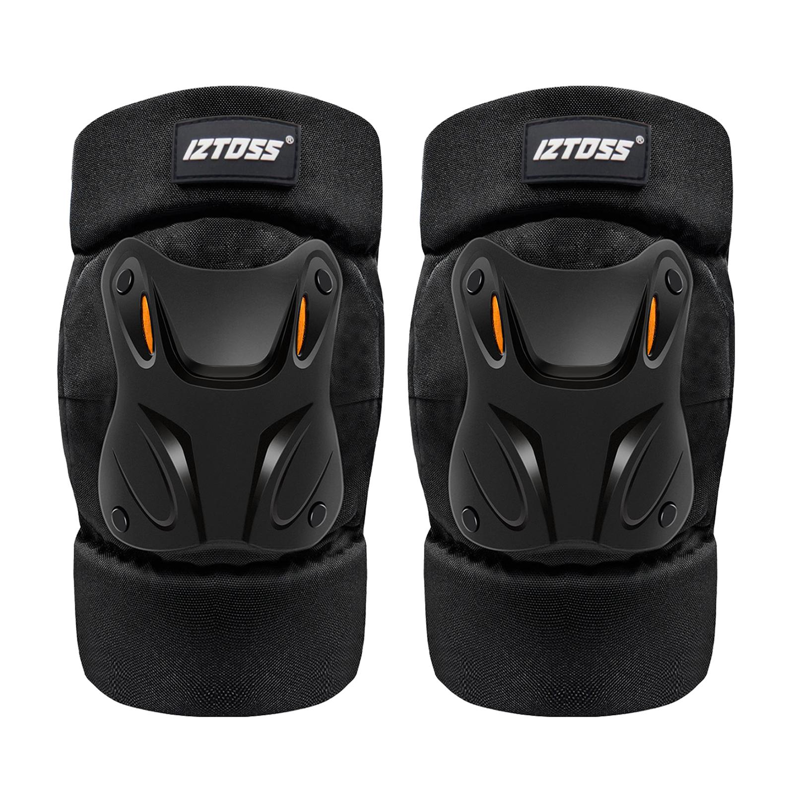 2Pieces Motorcycle Knee Pad Protective Gear Breathable for Cycling