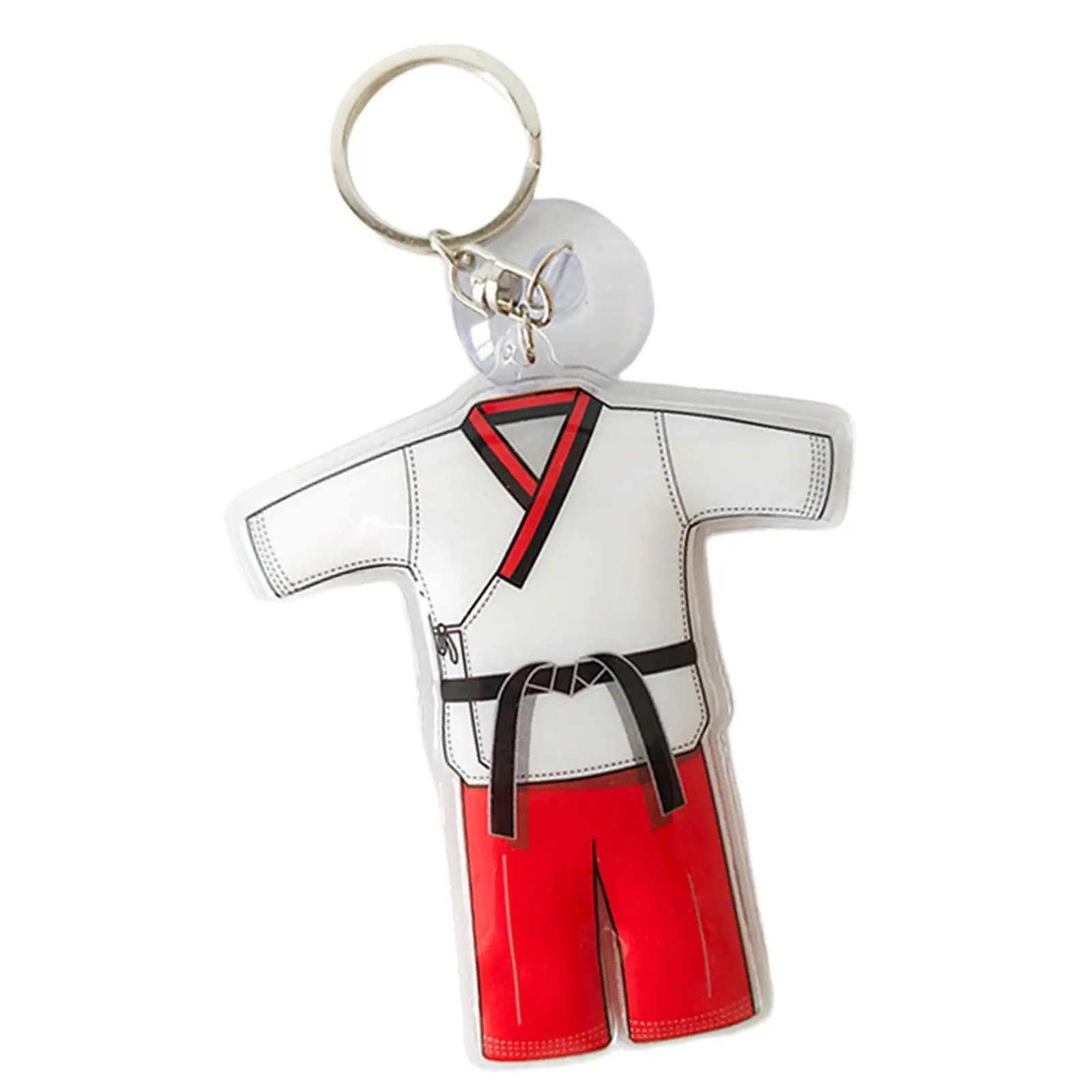 Taekwondo Keychain Metal Keyring Cute Bag Charms Key Holder Sports Keychains