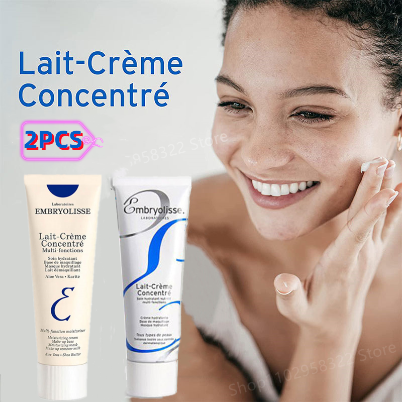 Best of 2PCS Lait Crème Concentré Pre Makeup Milk Embryolisse Moisturizing Brightening Serum Primer Shea For Daily Face Care Original Reviews & Tips