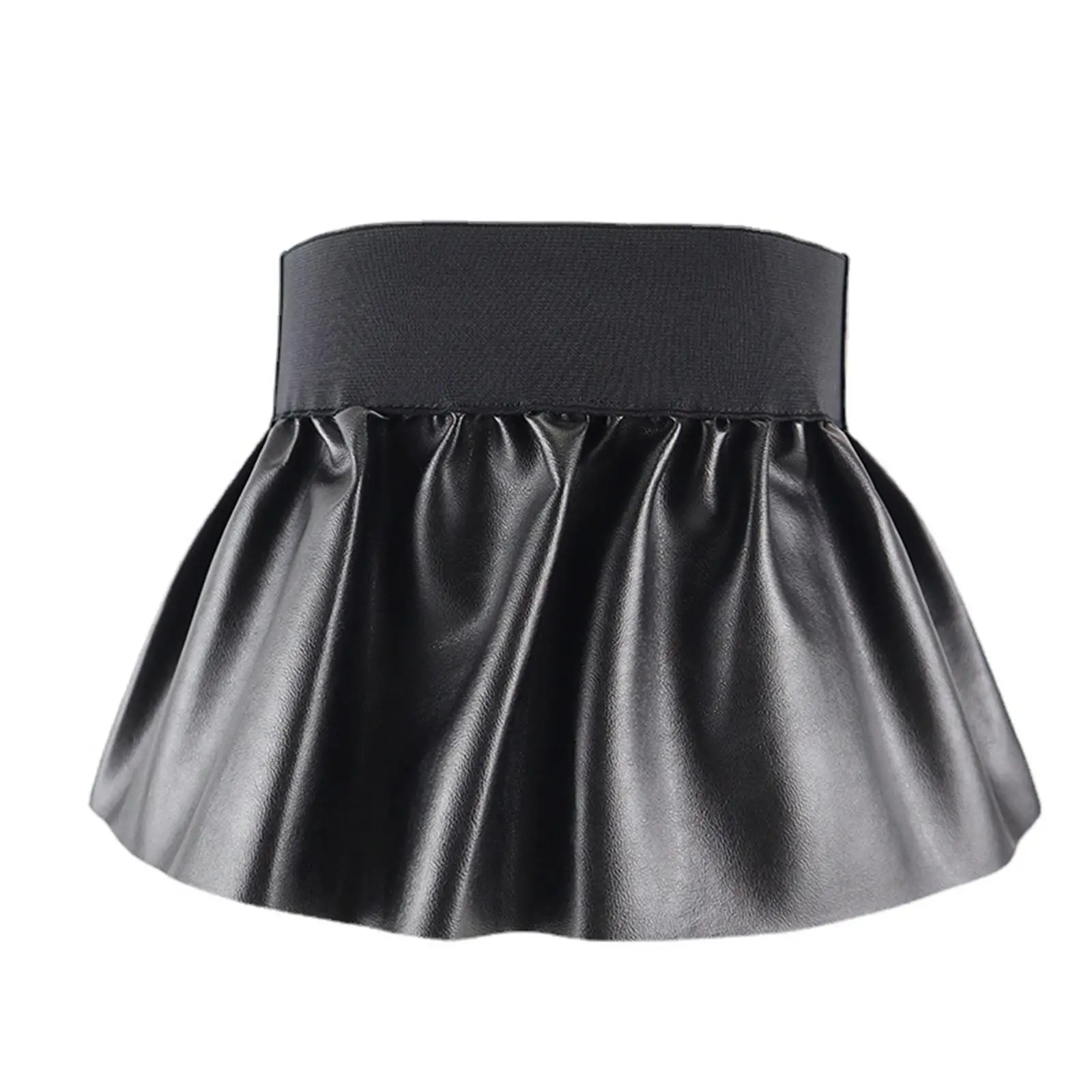 Fashion Waist Belt Skirts Wide Party Stretch Adjustable Womens Belt Corset Dress Cosplay Waistband Ruffle Wide Belts High Waist