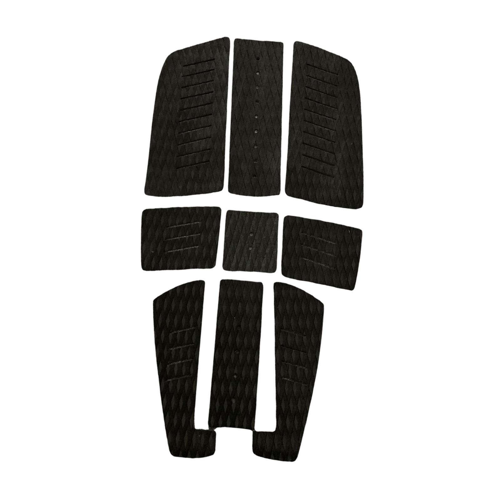 9Pcs Surfboard Traction Pad Anti Slip Premium Surfboard Pad for Skimboard Longboard Funboard Grip Surf Paddleboard