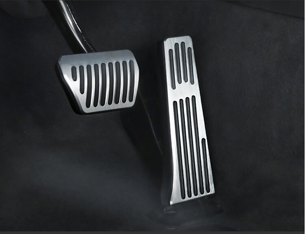Für BMW 3 5er E30 E32 E34 E36 E38 E39 E46 E87 E90 E91 X5 X3 Z3 Fußstütze Kraftstoff Bremse Gas Pedal Pads Abdeckungen Auto Zubehör – Detail 8