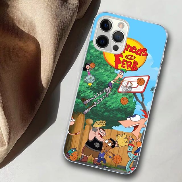 Disney Phineas and Ferb Phone Case For iPhone 15 14 11 12 13