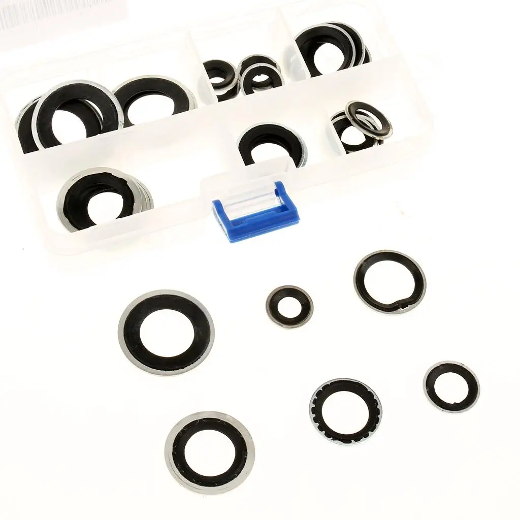 30Pcs A/C Compressor Shaft Seal Gaskets for Sail Excelle