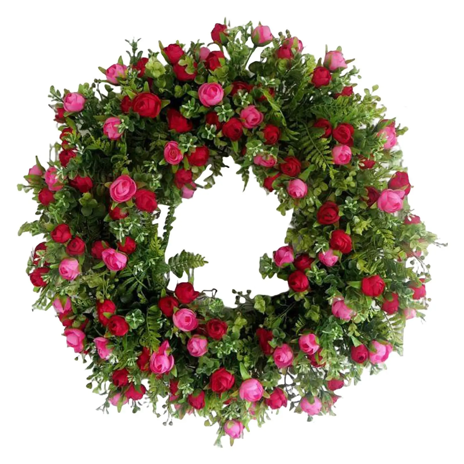 Artificial Flower Wreath  Floral Wreath Spring Wreath for  Decoration