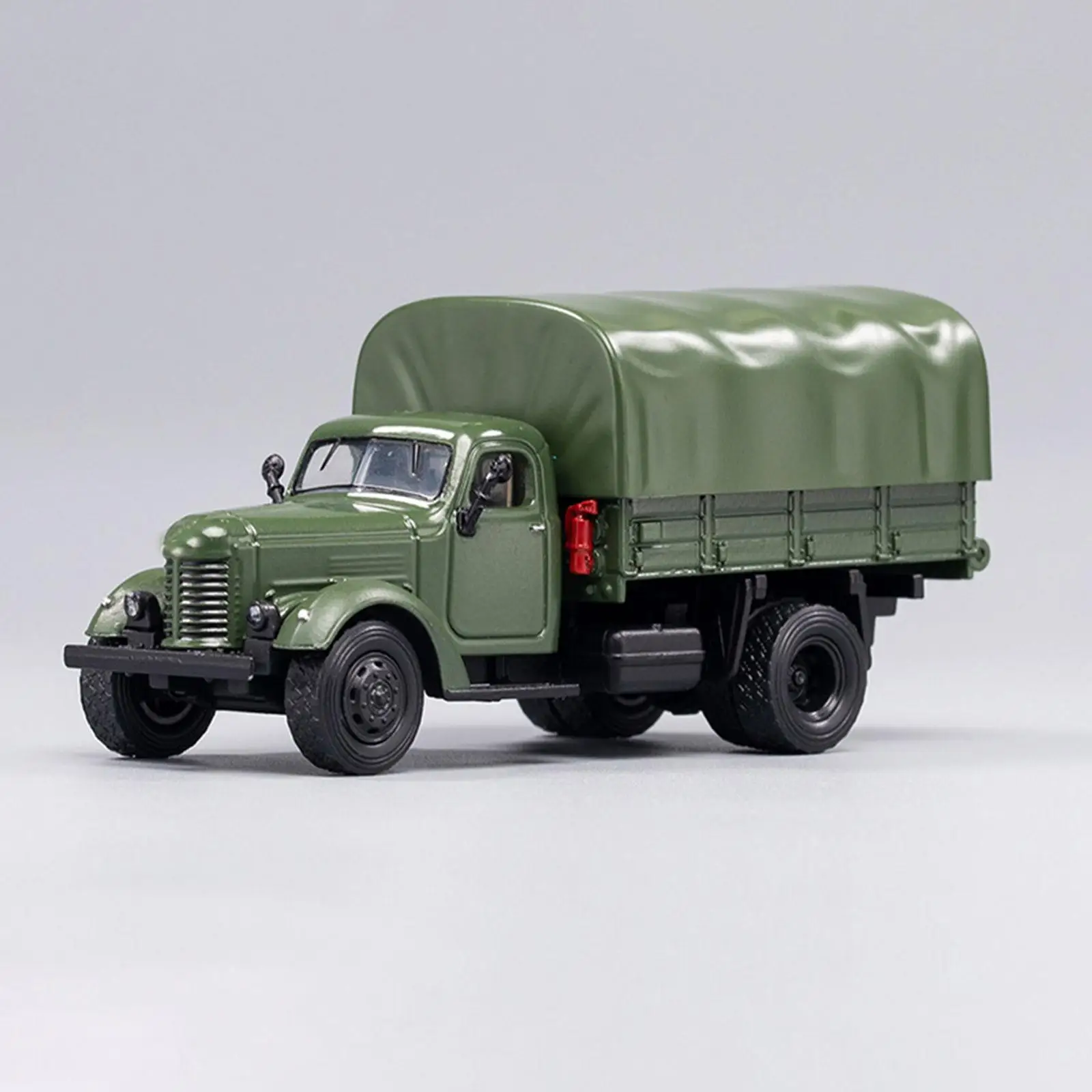 Metal Diecast 1:64 Transport Truck S Gauge Miniature Dioramas Decoration