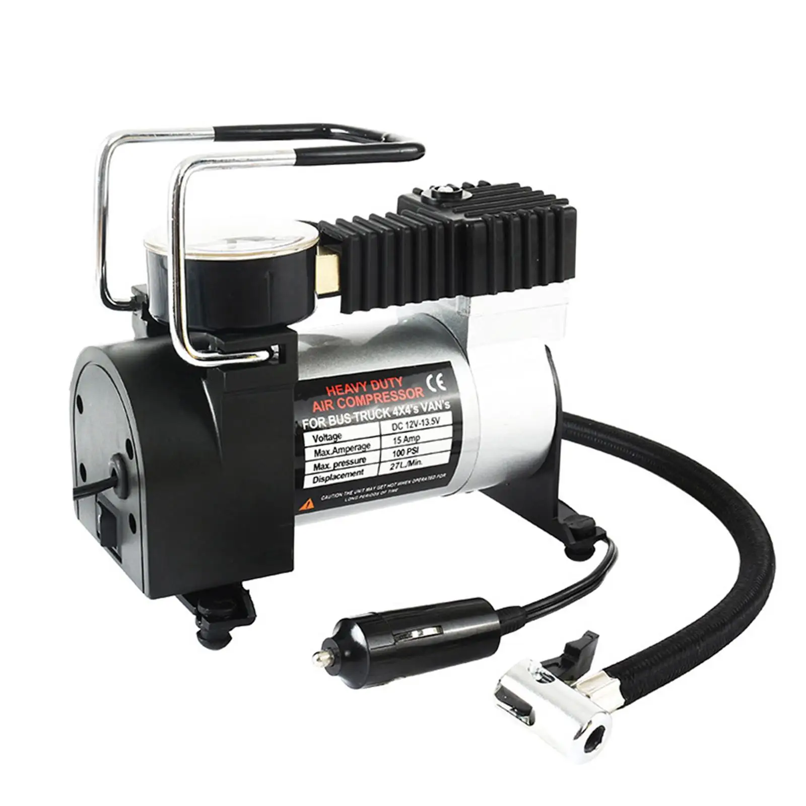 Tire Inflator Portable Handheld Charging Pump Compact Car Inflatable Pump Electric Air Compressor for SUV Trucks Van Cars