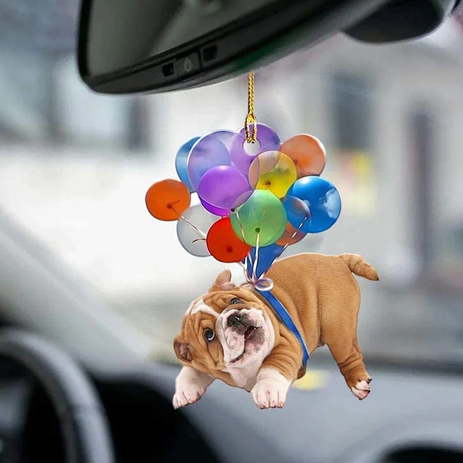 Décorations Voiture Chien Hoche-Tête - Figurine Mignon Pour Tableau De Bord | Ornement Intérieur Amusant 15.5x10.5cm