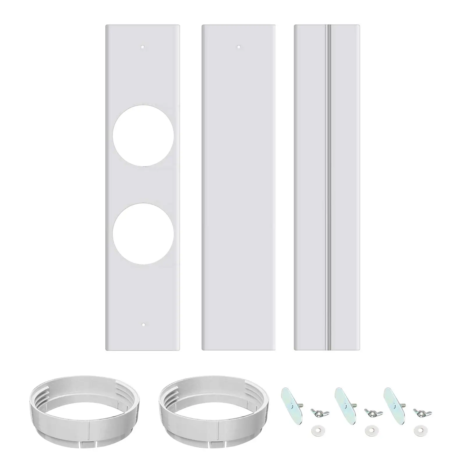 Air Conditioner Window Kit Adjustable Diameter Support Air Portable Universal