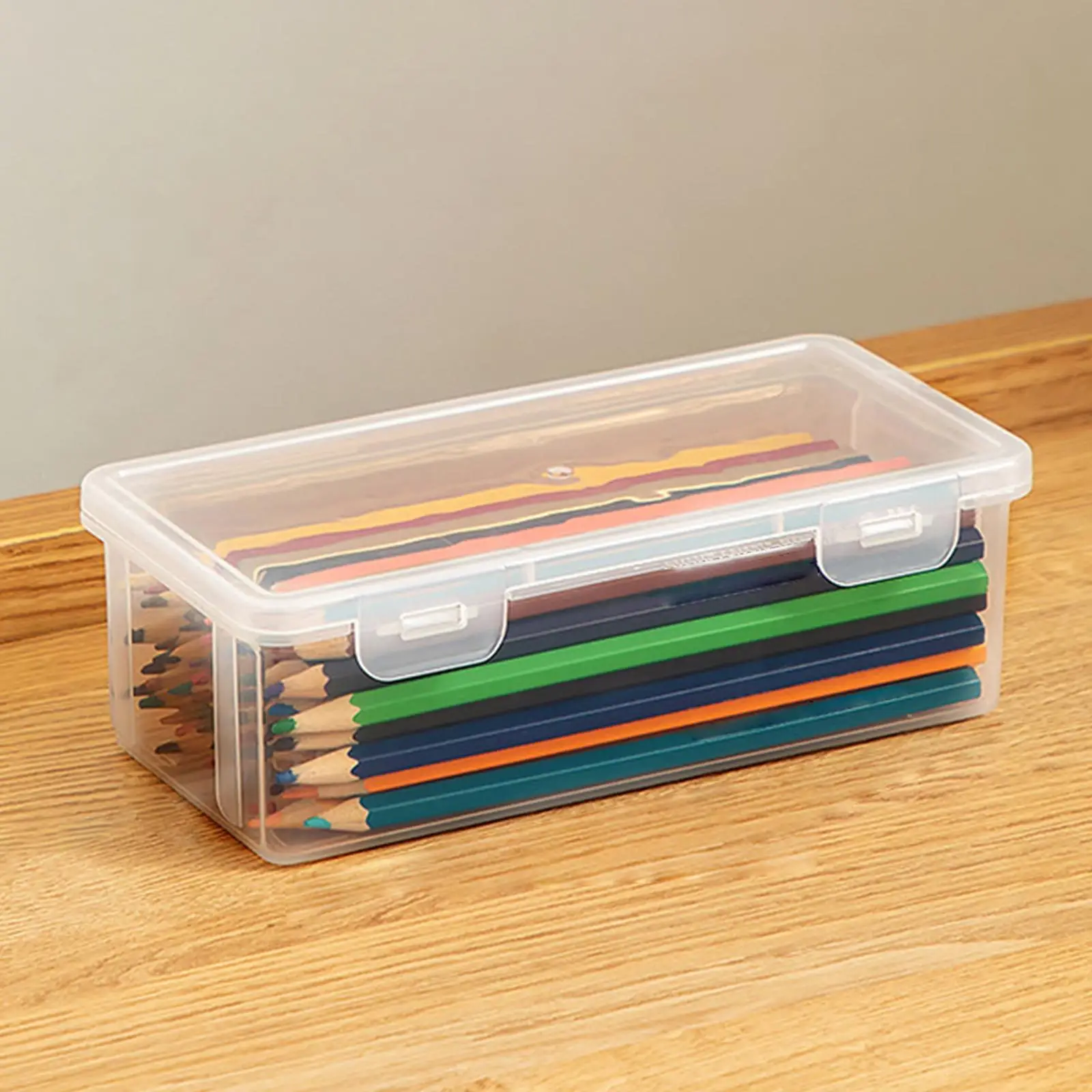 Storage Box Multifunctional Transparent Waterproof Organizer for Makeup Cosmetics Pens