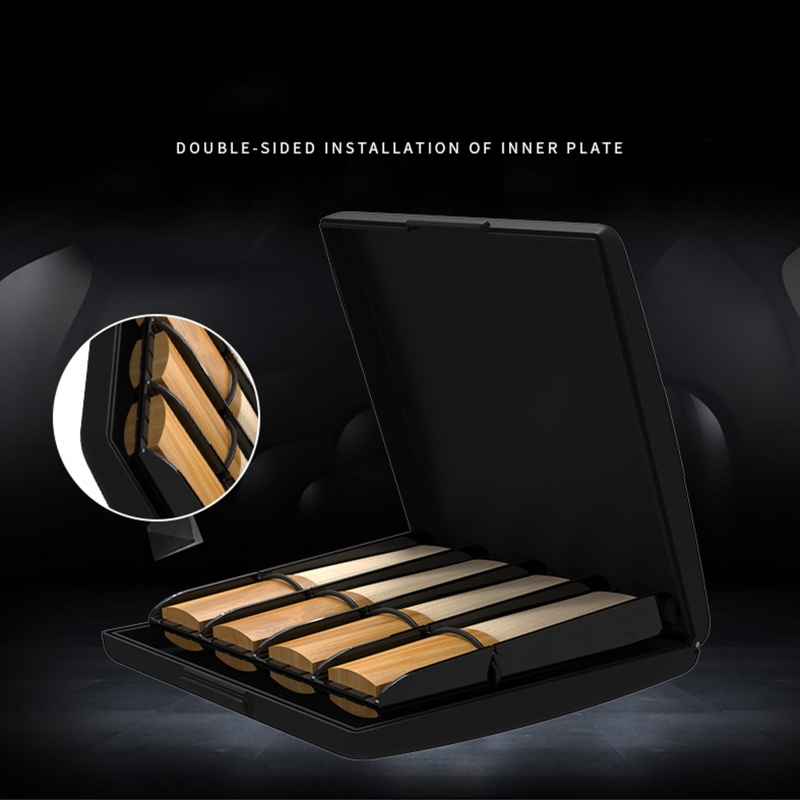 Description Picture 3 of item77HC Sax Reed for Case, Clarinet Reeds Holder, Reed for Case for Clarinet/Tenor Saxophone with Slots for 8 Pieces