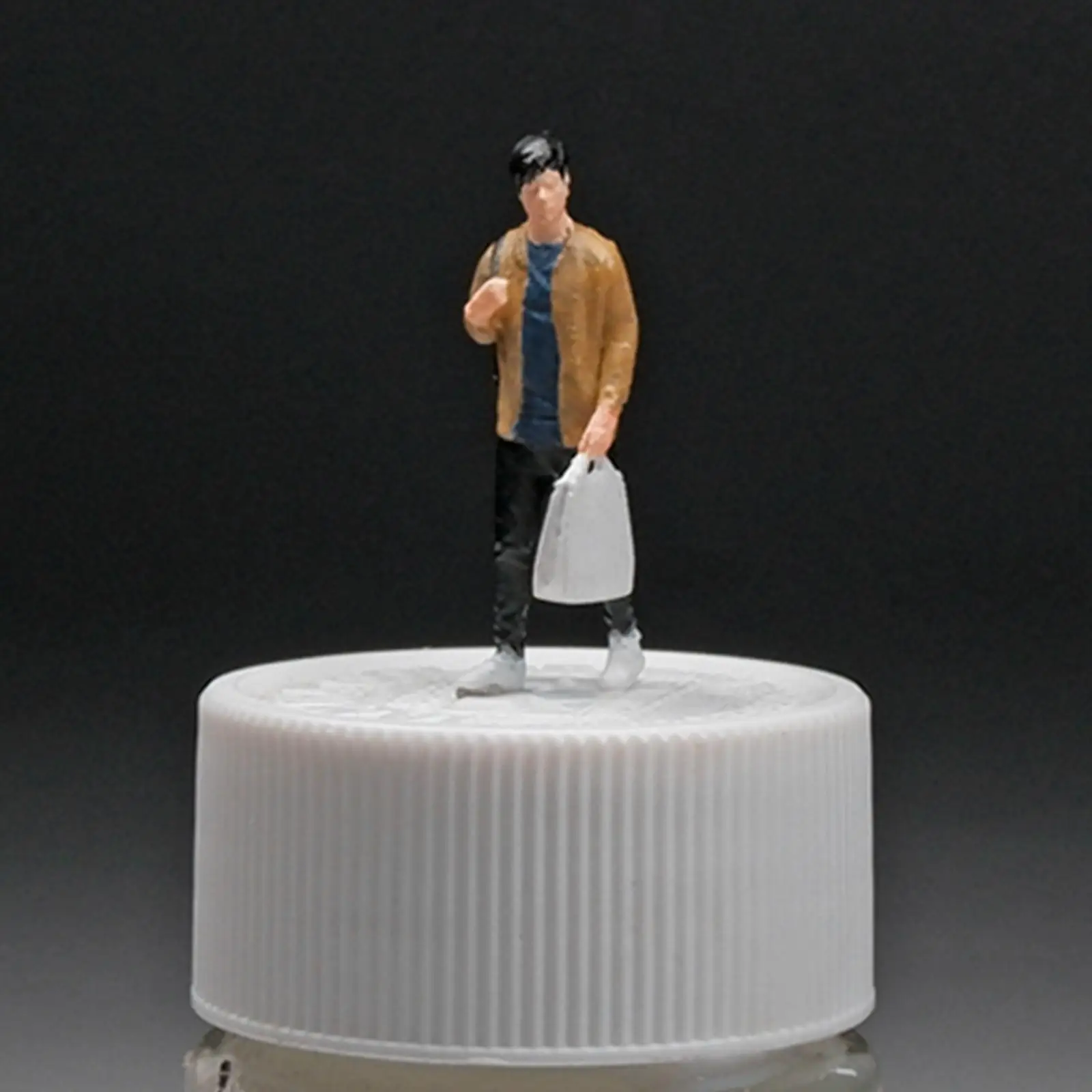 Miniature Diorama Street Character Figure for Miniature Scene Accessories