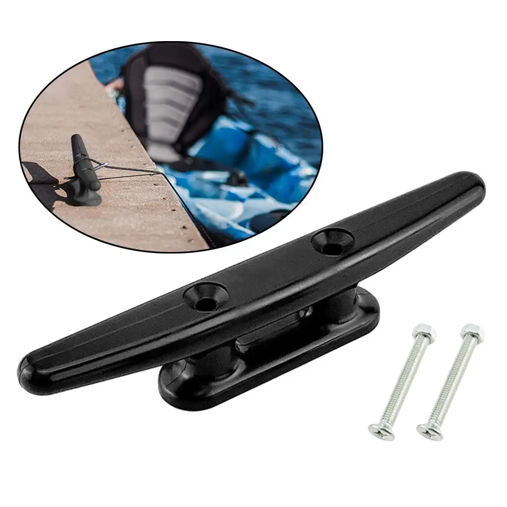 200mm Durable Nylon Dinghy Kayak Boat Cleat Fastener with Screws