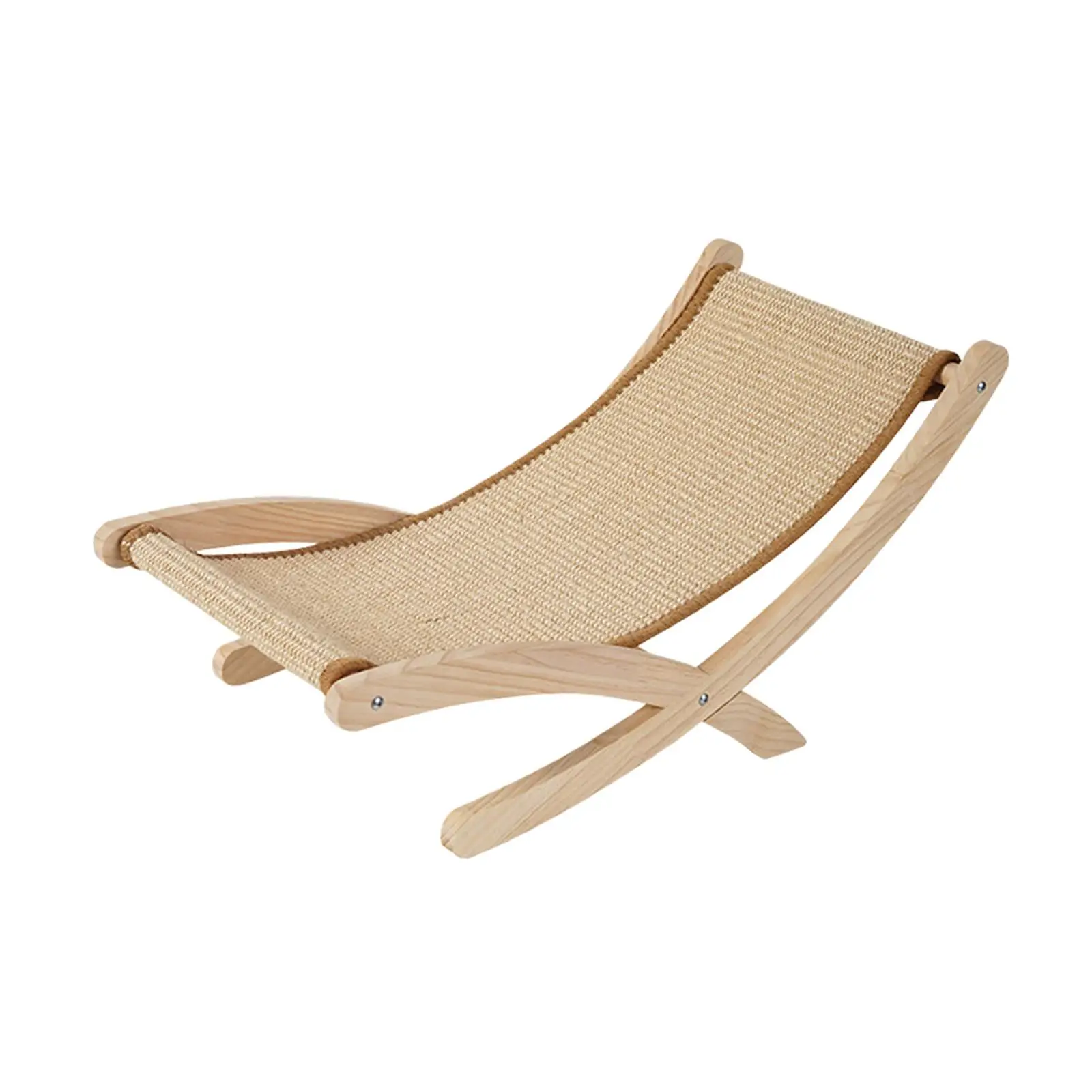 Cat Bed Hammock Large Resting Cat Sisal Deck Chair Cats Raised Bed Cat Lounge Chair for Indoor Cats Small Dogs Bunny Puppy