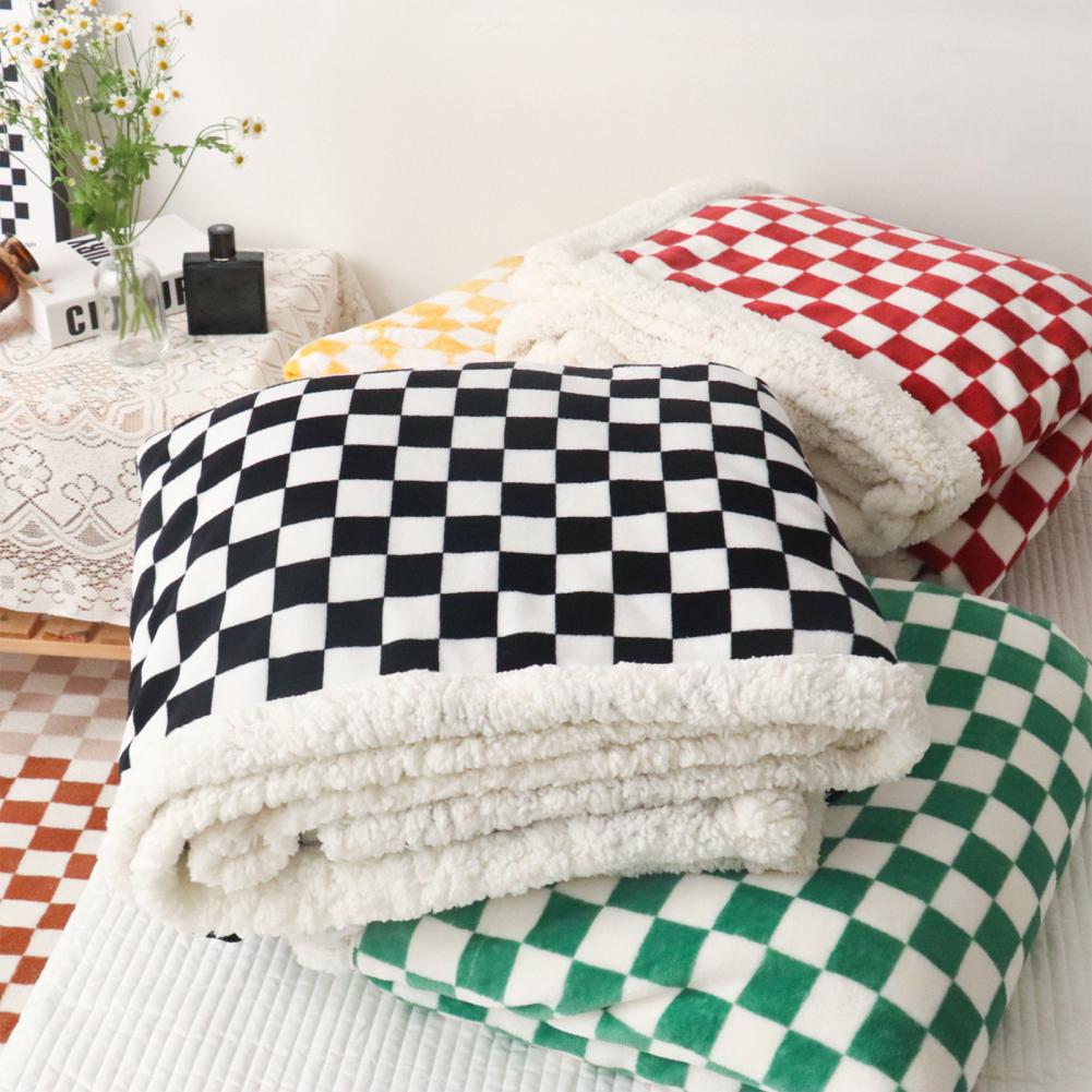 Title 4, Winter Wool Blanket Thick Fleece Bed Blankets W...