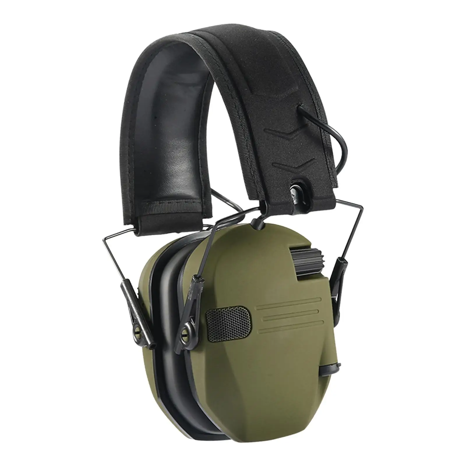 Electronic Earmuffs Soundproof Safety Ear Protection Head Mounted Noise Reduction Ear Muffs for Study Work Mowing