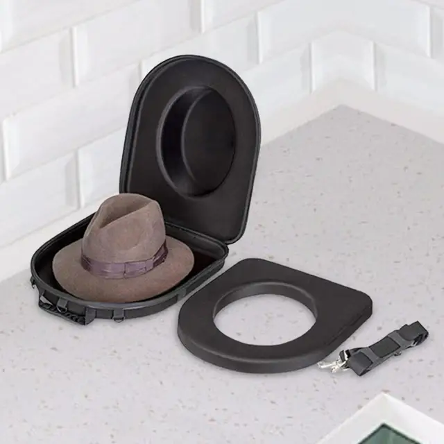 Cowboy Hat Storage Box Felt Hat Box with Lids Hat Case Hat Holder