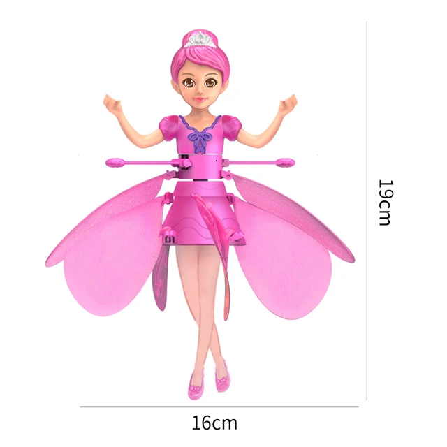 Poupée volante Inductive princesse la reine des neiges, jouet volant, fée  volante suspendue, geste aérien, lumières colorées, jouets éducatifs pour  enfants - AliExpress