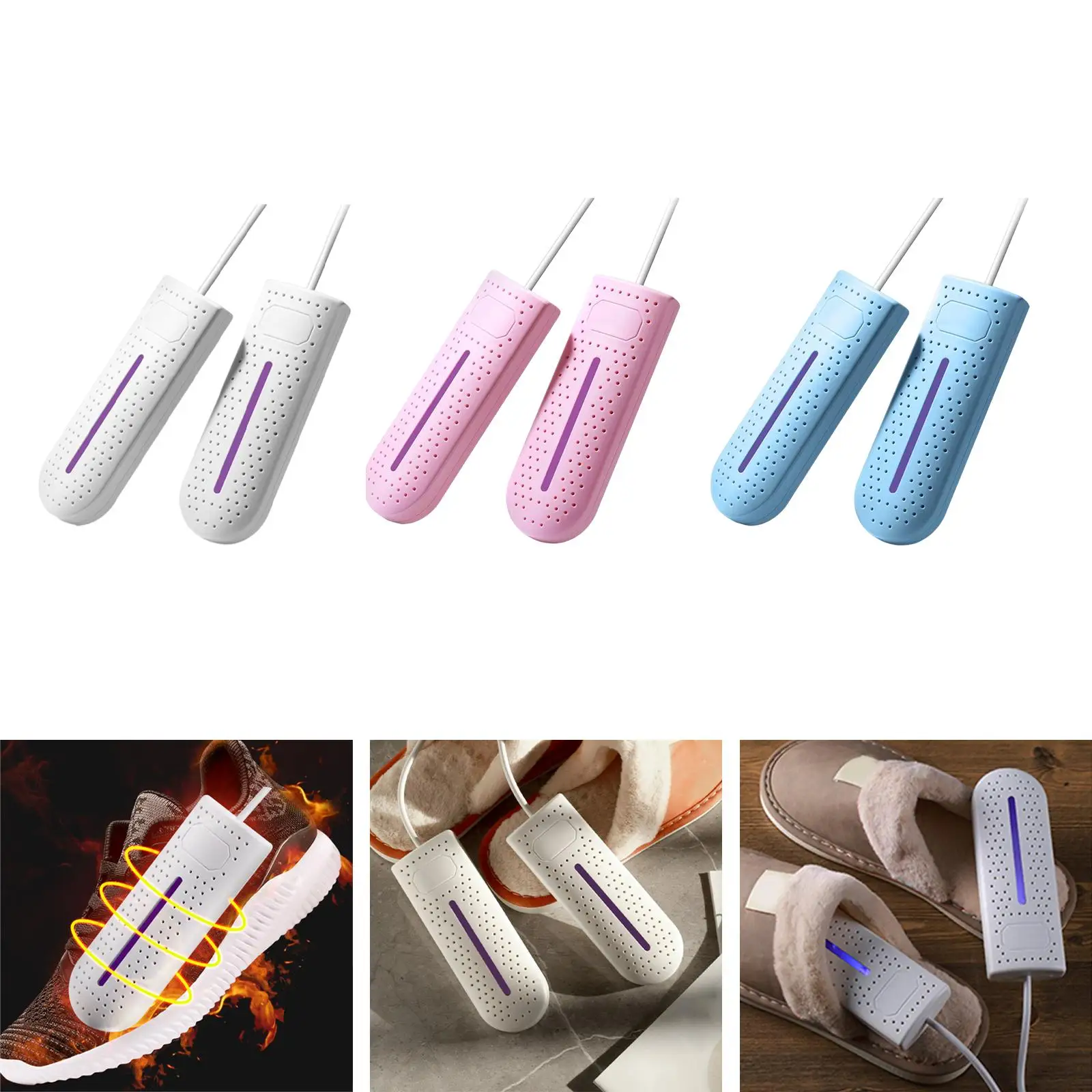 Electric 220V Household Shoes Dryer Timer Drying PTC Drying Compact USB Wired Shoes Warmer for Cotton Slippers School Dormitory