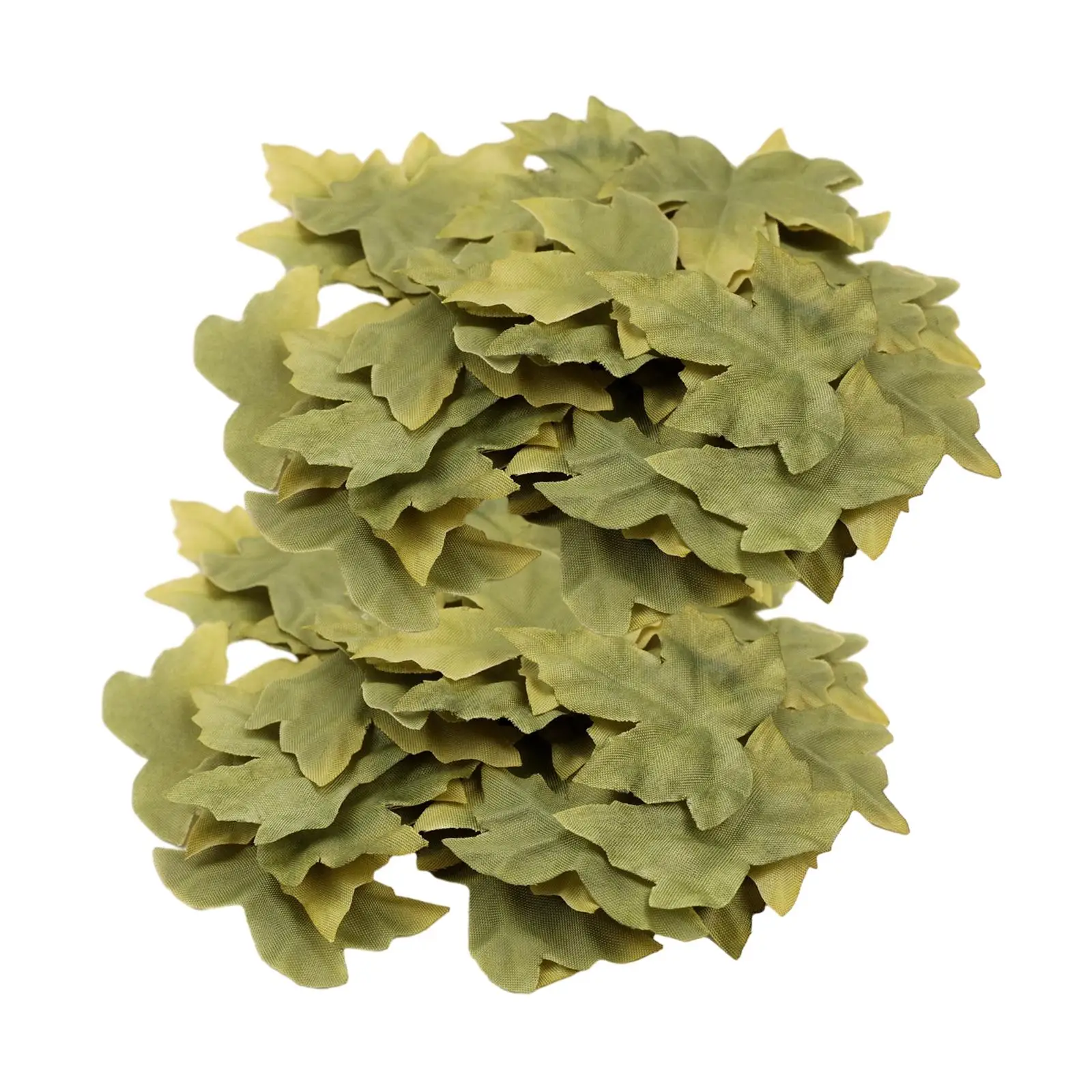 200x Artificial Maple Leaves Romantic Scatter Maple Leaves for Scrapbooking Valentine Day Table Centerpieces Floral Bouquet Home
