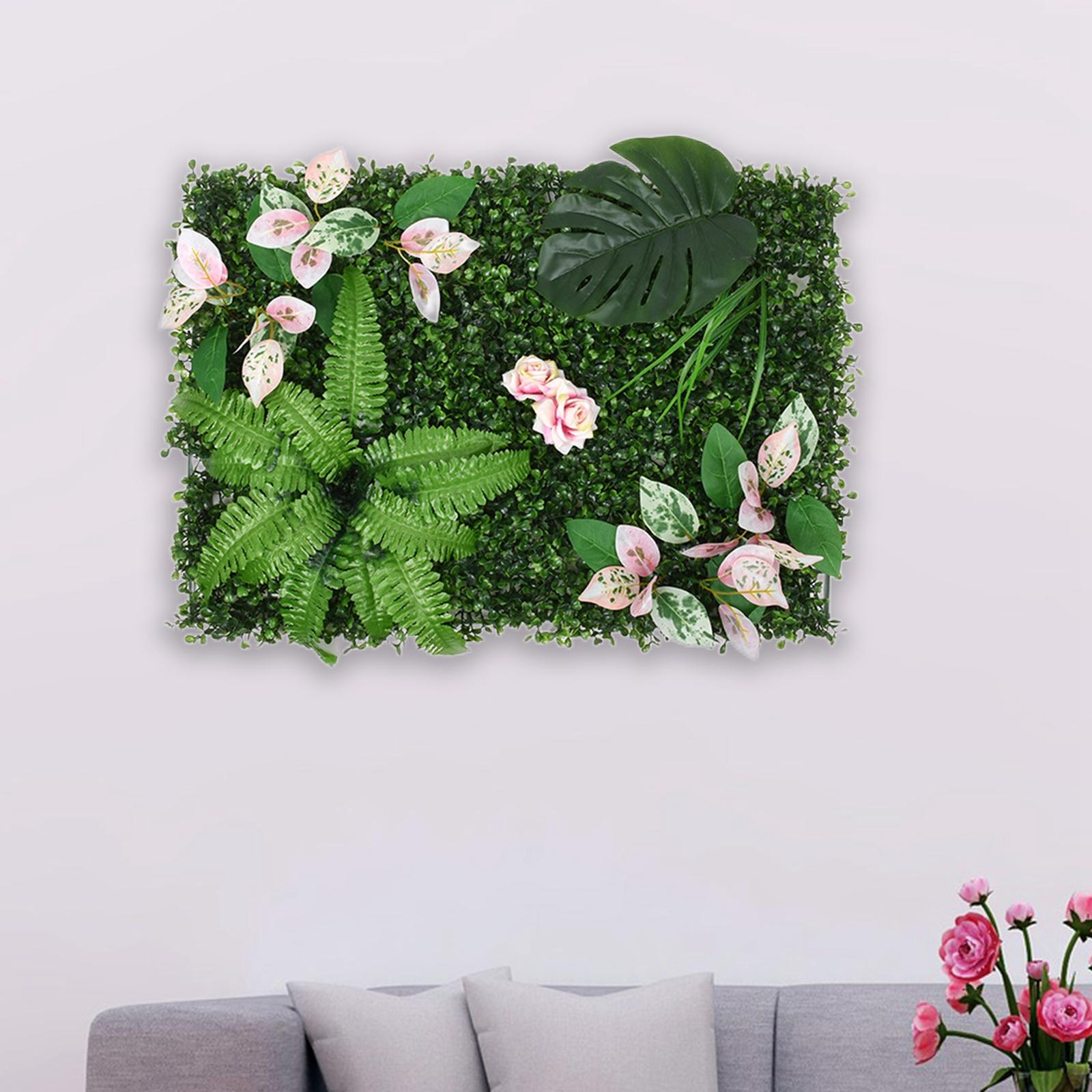 3D Artificial Grass Wall Panels Photography Backdrop  Wedding Fence