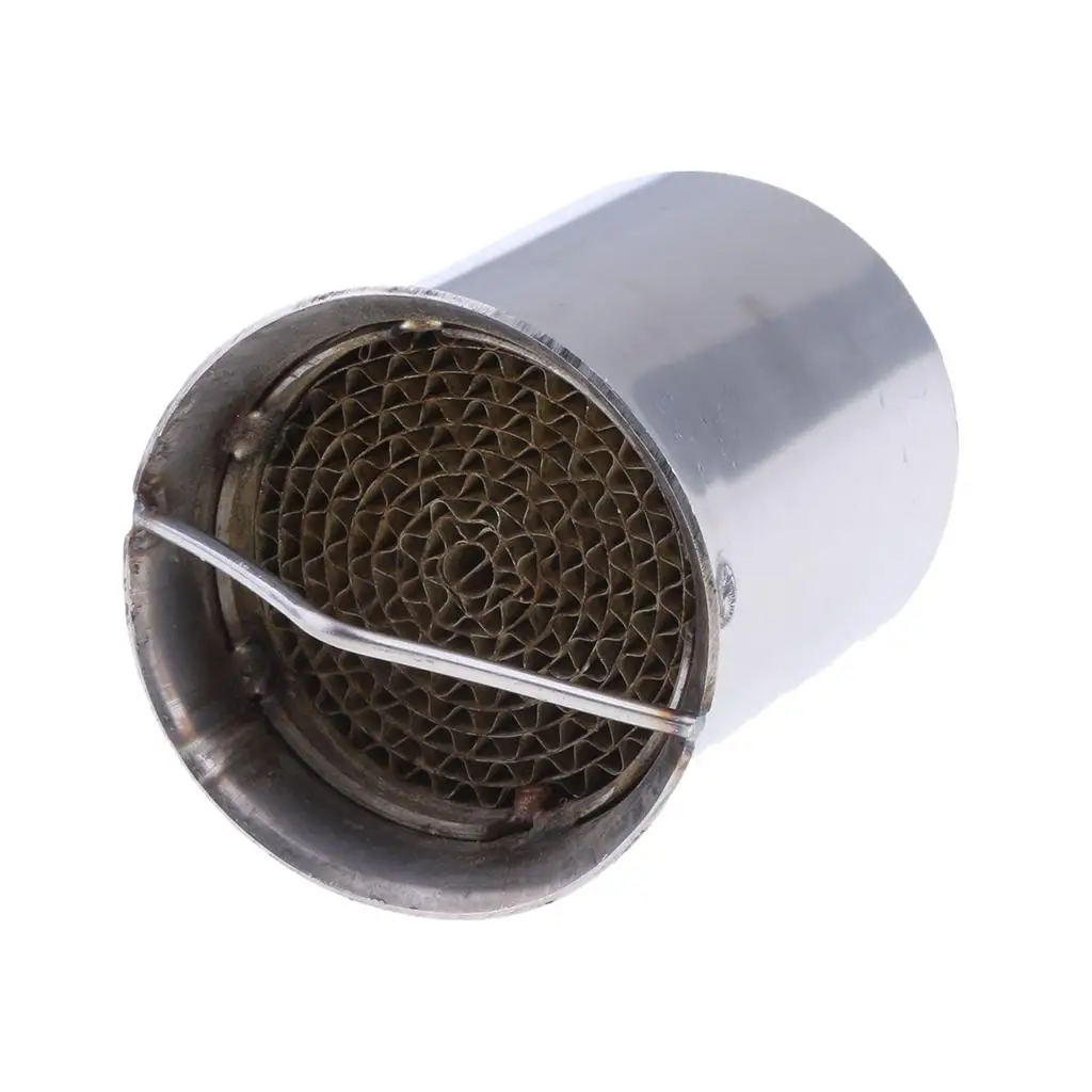 Stainless Steel Motorcycle 51mm Exhaust Pipe Insert