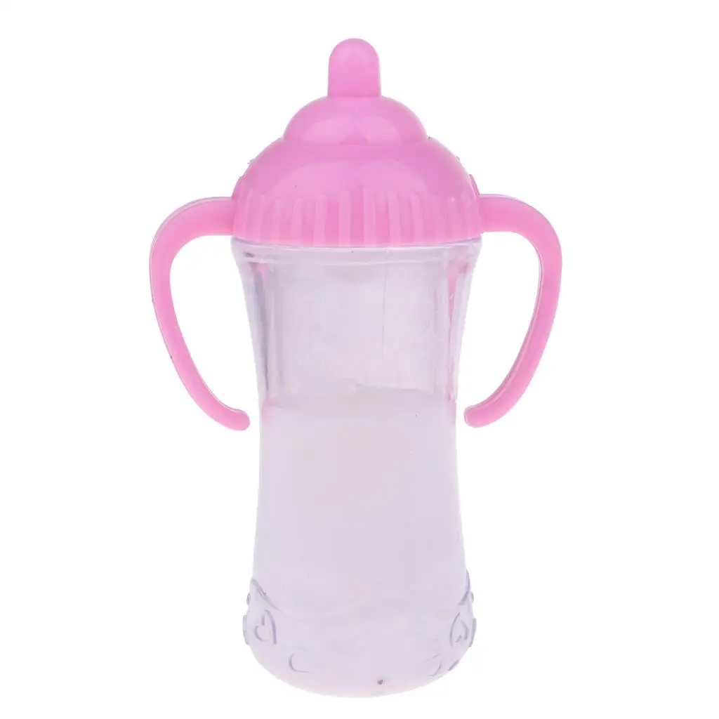 Baby Doll Disappearing Magic Bottles for Doll Toy Milk Bottle for Nursing Bottle Kids Pretend Play Toys