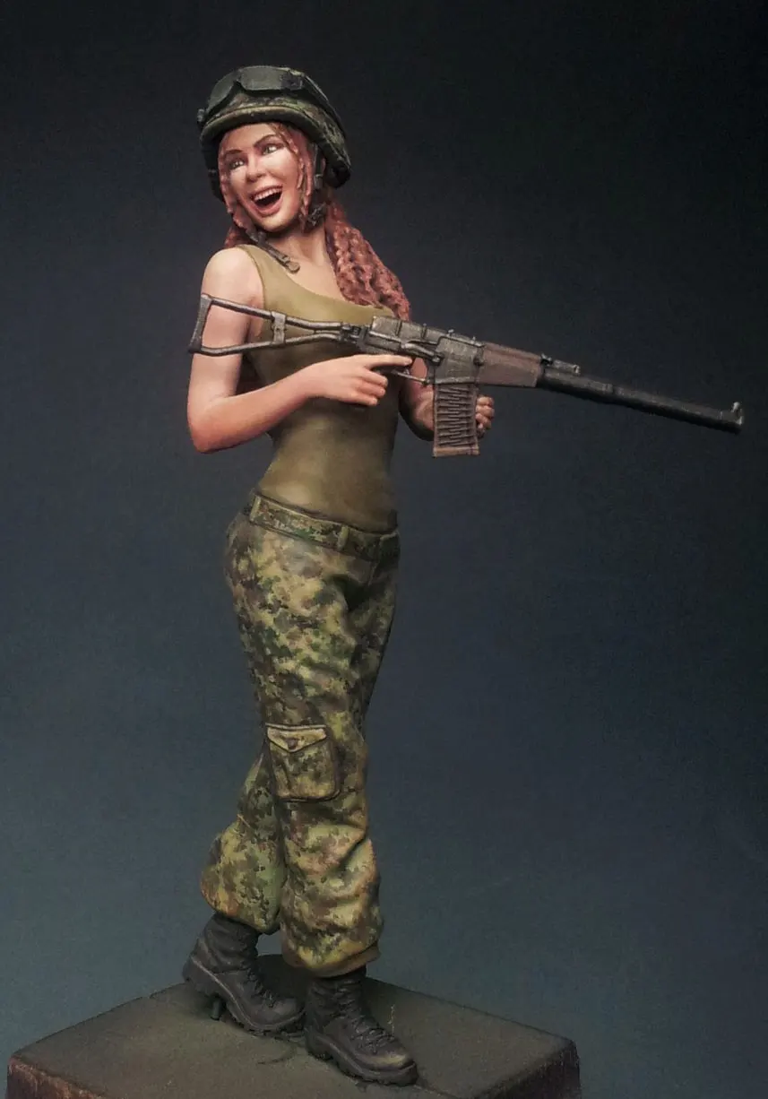 kit soldado brinquedo modelo sem pintura frete grátis 90mm