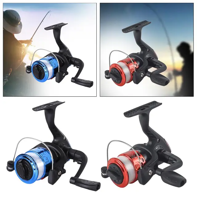 Fishing Reels with Line Left Right Hand Reel Lever Drag Fishing Reel Smooth  Powerful 22lb 5.2:1 for Freshwater Saltwater 