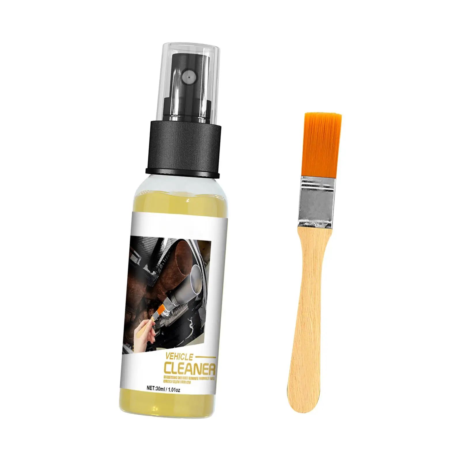 Multifunctional Car Rust Remover Safe Rust Inhibitor Derusting Spray for Motorcycle Boat