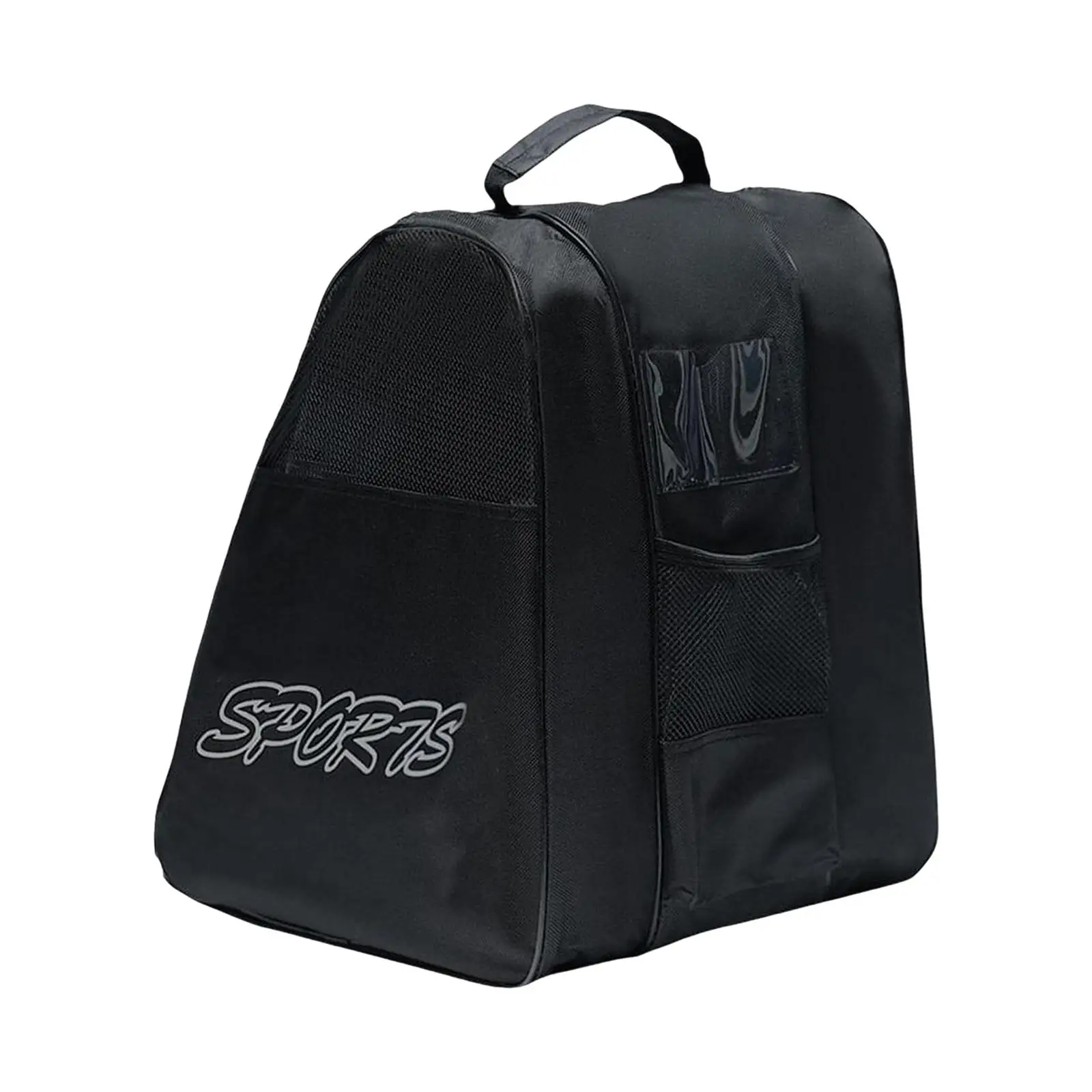Roller Skate Bag Large Capacity Adjustable Shoulder Strap Lightweight Skating Shoes Carrying Bag for Quad Skates Figure Skates