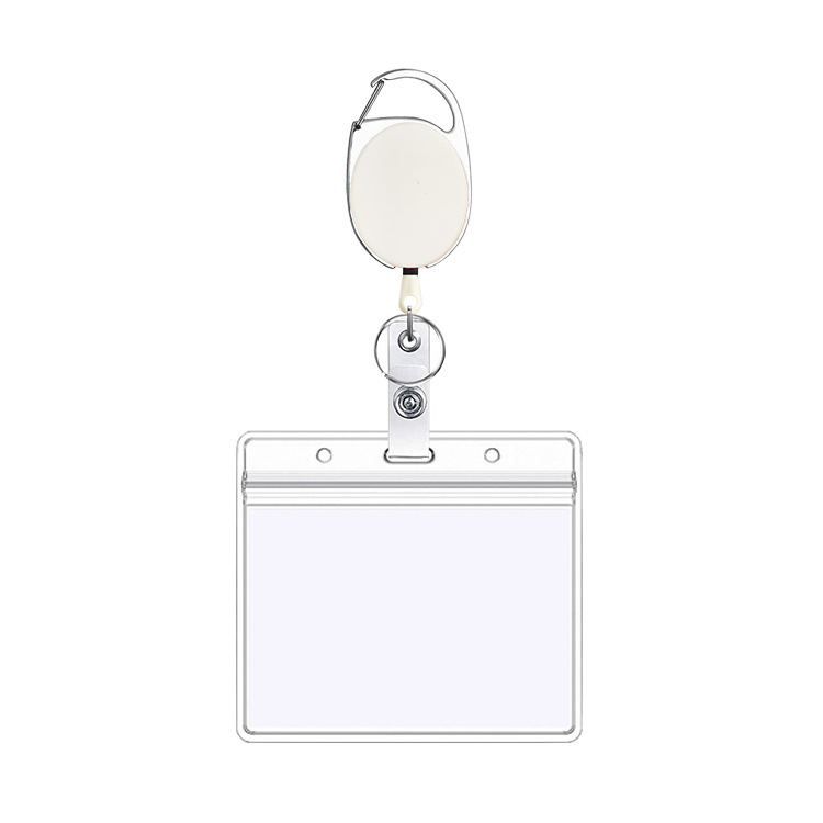 1pc Gürtel Seil Büro Lanyard Clip Schlüsselbund Name Tag Halter Schlüsselring Id Karte Schlüssel Ring Schnur Reel Einziehen Pull schlüsselbund Abzeichen halter – Detail 17