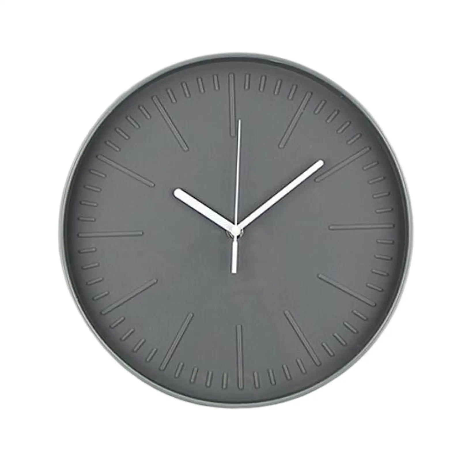 Round Hanging Clocks Silent Decors Decorative Watches 12inch Wall Clock for Kitchen Living Room Bedroom Kids Room Home