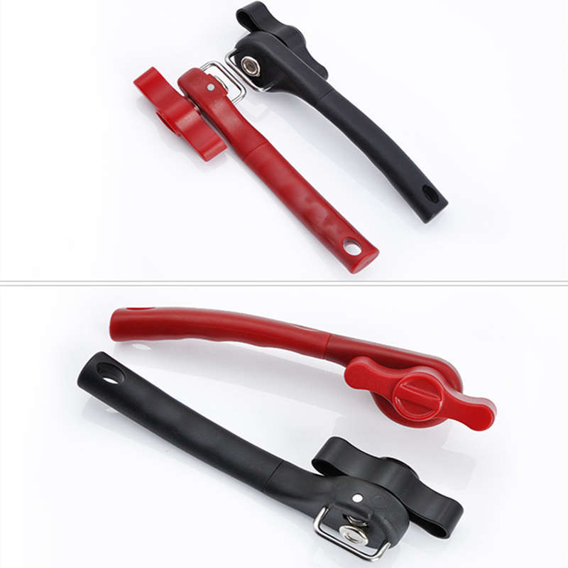 Description Picture 6 of itemProfessional Can Opener Kitchen Tools Safety Easy Use Twist Side Cut Manual Openers for Can Lid Home Stainless Steel Cans Knife