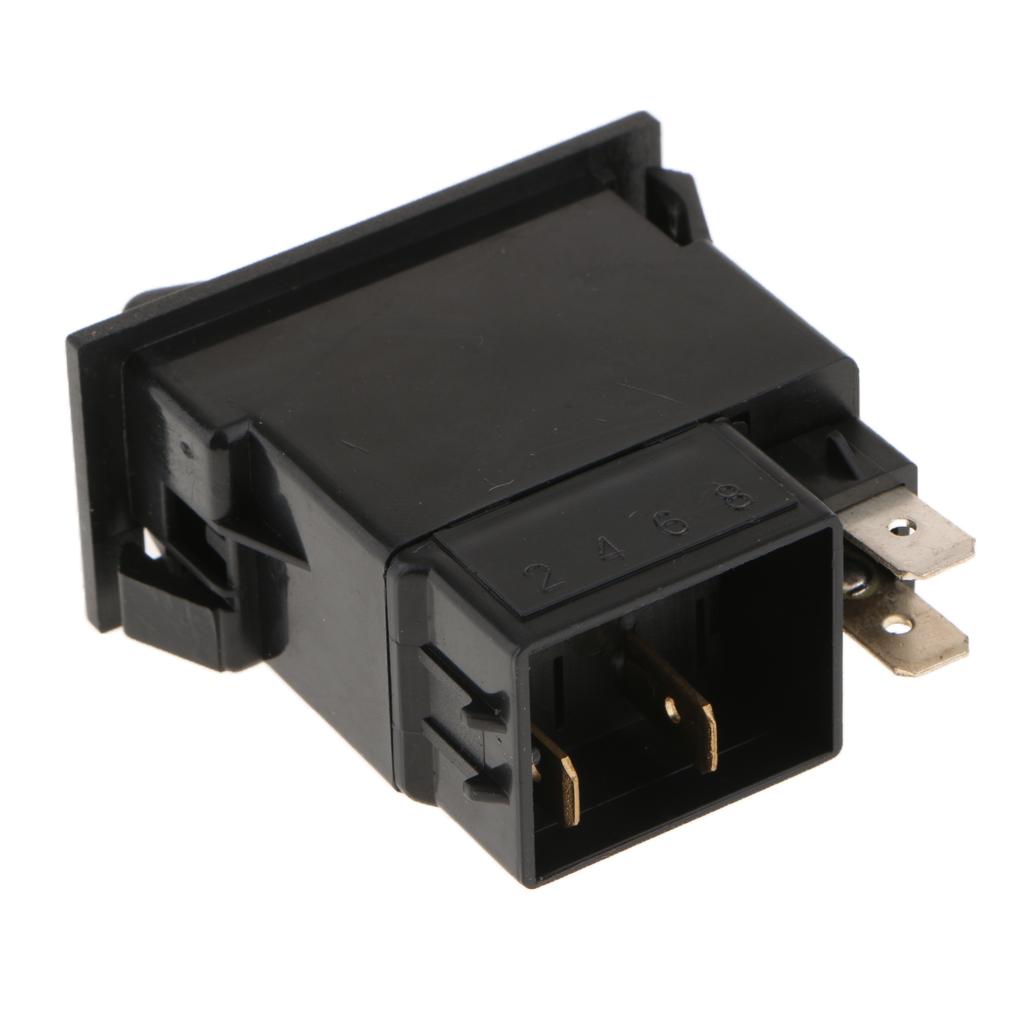 Auto Automotive Bar Rocker Two Button Rocker Toggle Switch For