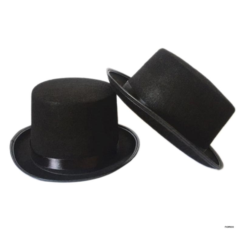 Pork Pie Pailletten-Zylinder, Jazz-Fedora-Hut, Zauberer-Zylinder, Bowler-Zylinder, Zirkusdirektor-Hut – Detail 5